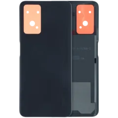 Back Cover Glass para Oppo A76 (2022) (Service Pack) (Glowing Black)