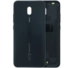 Back Cover Glass para Xiaomi Redmi 8A (Service Pack) (Midnight Black)