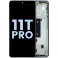 Ecrã OLED com Aro para Xiaomi 11T Pro (Service Pack) (Meteorite Gray)