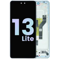 Ecrã OLED com Aro para Xiaomi 13 Lite (Service Pack) (Lite Blue)