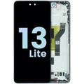 Ecrã OLED com Aro para Xiaomi 13 Lite (Service Pack) (Black)