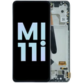 Ecrã OLED com Aro para Xiaomi Mi 11i (Service Pack) (Frosty White)