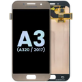 Ecrã OLED sem Aro para Samsung Galaxy A3 (A320 / 2017) (Service Pack) (Gold Sand)