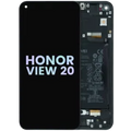 Ecrã LCD com Aro para Honor View 20 (2018) (Service Pack) (Midnight Black)
