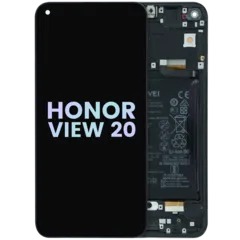 Ecrã LCD com Aro para Honor View 20 (2018) (Service Pack) (Midnight Black)