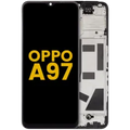 Ecrã LCD com Aro Compatible para Oppo A97 (2022) (Recondicionado) (Todas as Cores)