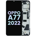Ecrã LCD com Aro para Oppo A77 5G (2022) (OEM Original) (Todas as Cores)