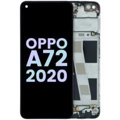 Ecrã LCD com Aro para Oppo A72 (2020) (OEM Original) (Todas as Cores)