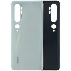 Back Cover Glass para Xiaomi Mi Note 10 Pro (OEM Original) (Glacier White)
