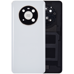 Back cover Glass With Camera Lens para Huawei Mate 40 (White)
