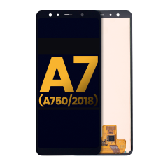 Ecrã OLED sem Aro para Samsung A7 (A750 / 2018) (Recondicionado) (Todas as Cores)