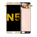Ecrã OLED sem Aro para Samsung Galaxy Note 5 (Recondicionado) (Gold Platinum)