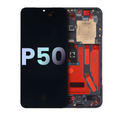 Ecrã OLED com Aro para Huawei P50 (OEM Original) (Black)