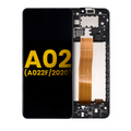 Ecrã LCD com Aro para Samsung Galaxy A02 (A022F / 2020) (Recondicionado) (Todas as Cores)