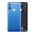 Back cover Glass para Motorola Moto E30 (XT2158-6 / 2021) (Digital Blue)