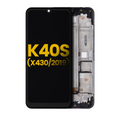 Ecrã LCD com Aro para LG K40s (X430 / 2019) (Recondicionado) (Todas as Cores)