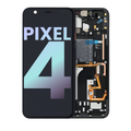 Ecrã OLED com Aro para Google Pixel 4 (OEM Original) (Oh So Orange Power Button)