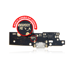 Placa de Conector de Carga (With Finger Sensor) para Motorola E4 (XT1764 / XT1767 / XT1768 / 2017) (US Version / Rev_A)