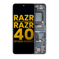 Main Ecrã OLED com Aro para Motorola Razr 2023 / Razr 40 (XT2323 / 2023) (Recondicionado) (Sage Green)