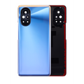 Back cover Glass With Camera Lens para Huawei Nova 8 (Blue)
