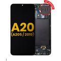 Ecrã OLED com Aro para Samsung Galaxy A20 (A205 / 2019) (U Version) (Recondicionado) (Todas as Cores)