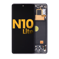 Ecrã OLED com Aro para Samsung Galaxy Note 10 Lite (Recondicionado) (Aura Black)