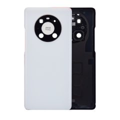 Back cover Glass With Camera Lens para Huawei Mate 40 Pro (Matte White)
