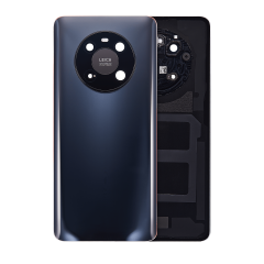 Back cover Glass With Camera Lens para Huawei Mate 40 (Black)