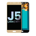 Ecrã LCD sem Aro para Samsung Galaxy J5 (J500 / 2015) (Gold) (Service Pack)