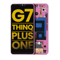 Ecrã LCD com Aro para LG G7 ThinQ / G7 Plus / G7 One (Recondicionado) (Raspberry Rose)