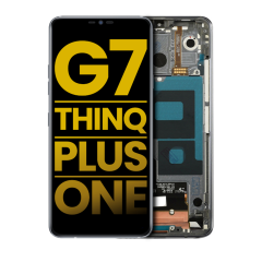 Ecrã LCD com Aro para LG G7 ThinQ / G7 Plus / G7 One (Recondicionado) (Gray)