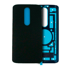 Back cover Glass para Motorola Moto Droid Turbo 2 (XT1585 / 2015) Moto X Force (XT1580 / 2015) (OEM Original) (Black)