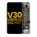 Ecrã OLED com Aro para LG V30 / V30 Plus / V30S ThinQ (Recondicionado) (Cloud Silver)