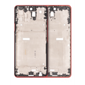 LCD Frame para LG Q92 5G / Q920 (Red)