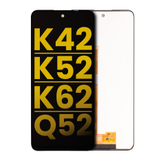 Ecrã LCD sem Aro para LG K42 / K52 / K62 / Q52 (Recondicionado) (Black)