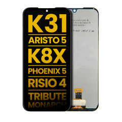 Ecrã LCD sem Aro para LG K31 / Aristo 5 / LG K8X / Q31 / LG Phoenix 5 / LG Risio 4 / Tribute Monarch (Recondicionado) (Todas as Cores)