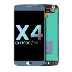 Ecrã LCD sem Aro para Motorola Moto X4 (XT1900 / 2017) (OEM Original) (Sterling Blue)