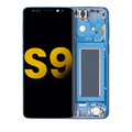 Ecrã OLED com Aro para Samsung Galaxy S9 (Recondicionado) (Coral Blue)
