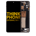 Ecrã OLED com Aro para Motorola Moto ThinkPhone (XT2309 / 2023) (Recondicionado) (Carbon Black)