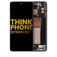 Ecrã OLED com Aro para Motorola Moto ThinkPhone (XT2309 / 2023) (Recondicionado) (Carbon Black)