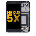 Ecrã LCD com Aro para Nexus 5X (Recondicionado) (Black)