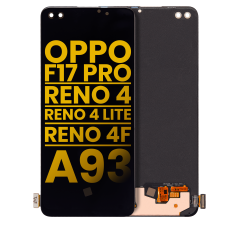 Ecrã OLED sem Aro para OPPO F17 Pro / Reno 4 / Reno 4 Lite / Reno 4F / A93 (Recondicionado) (Todas as Cores)