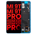 Ecrã OLED com Aro para Xiaomi Mi 9T / 9T Pro / K20 / K20 Pro (Compatível Plus) (Glacier Blue)