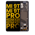 Ecrã OLED com Aro para Xiaomi Mi 9T / 9T Pro / K20 / K20 Pro (Recondicionado) (Carbon Black)