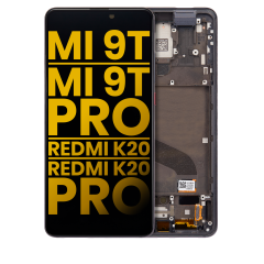 Ecrã OLED com Aro para Xiaomi Mi 9T / 9T Pro / K20 / K20 Pro (Recondicionado) (Carbon Black)