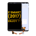 Ecrã LCD sem Aro para Huawei P Smart (2017) / Enjoy 7S (Recondicionado) (Black)