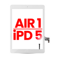 Digitizer para iPad Air 1 / iPad 5 (2017) (Botão Home Pre-Installed para iPad Air 1) (Compatível Plus) (White)