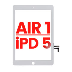 Digitizer para iPad Air 1 / iPad 5 (2017) (No Botão Home Installed) (Compatível Plus) (White)