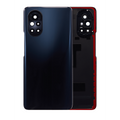 Back cover Glass With Camera Lens para Huawei Nova 8 (Black)