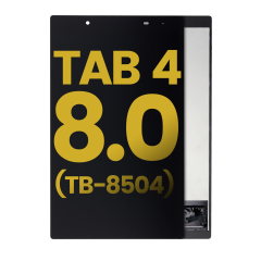 LCD Assembly With Digitizer para Lenovo Tab 4 (TB-8504) (HD) (Recondicionado) (Black)